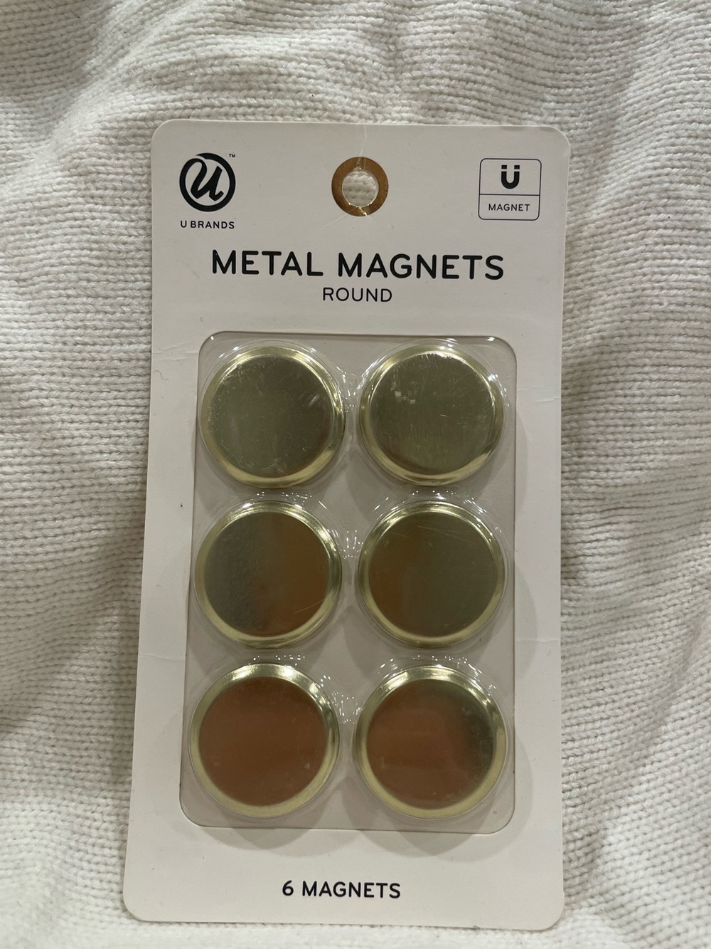 Round Metal Magnets from U Brands